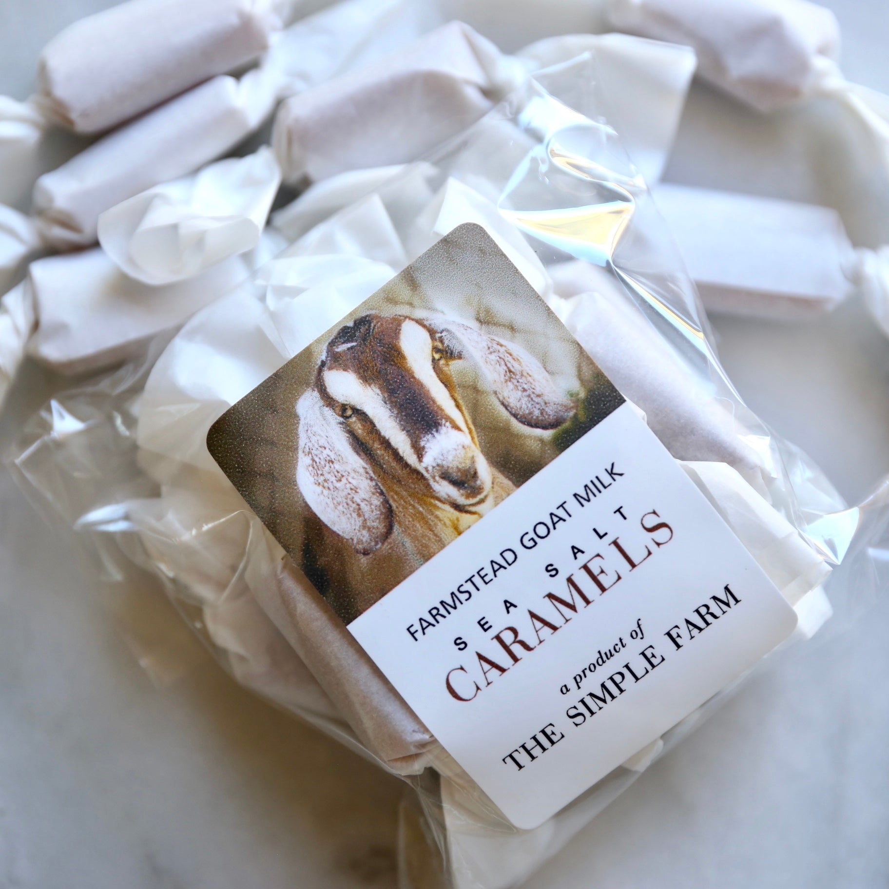 FARMSTEAD GOAT MILK SEA SALT CARAMELS